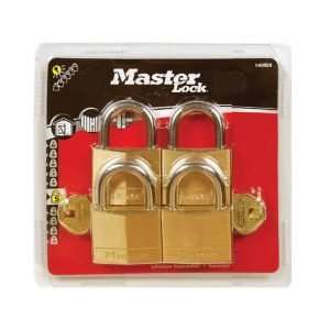 ΣΕΤ 4 λουκέτα μπρούτζινα 20mm με ίδιο κλειδί, MASTERLOCK