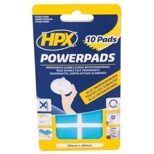 Διάφανα power pads 10τεμ 29mmx41mm, HPX
