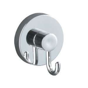 Γάντζος μπάνιου επιτοίχιος 2 τεμ. VACUUM-LOC χρώμιο, WENKO