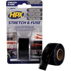Stretch and fuse  μαύρη μονωτική ταινία 25mmx3m, HPX