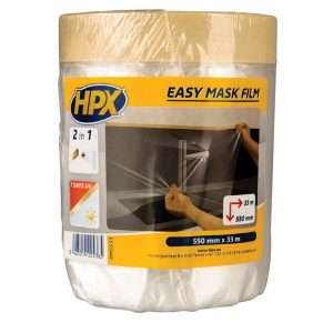 Easy Mask film/Διάφανη μεμβράνη με χαρτοταινία 2700mmx16m, HPX