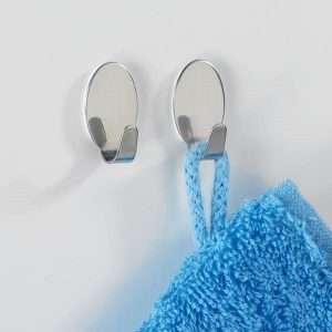 Γάντζος Midget Inox γυαλιστερός 4τεμ. WENKO