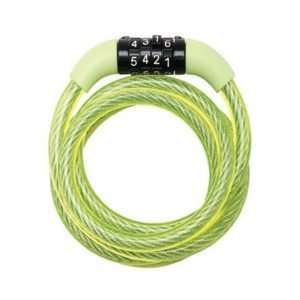 Λουκέτο συρματόσχοινο ποδηλάτου με συνδυασμό 1.2m Φ8mm, MASTERLOCK