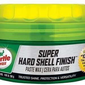 Κερί γυαλίσματος σε πάστα Super Hard Shell Finish 397ml, paste wax with sponge, TURTLE WAX