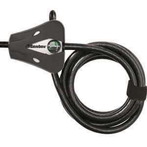 Συρματόσχοινο με κλειδαριά 1.80m Φ5mm με 4 κλειδιά